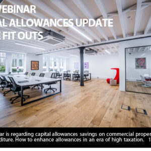 Free webinar capital allowances updated office fit outs