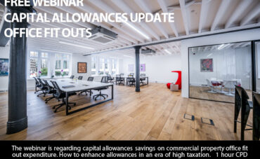 Free webinar capital allowances updated office fit outs